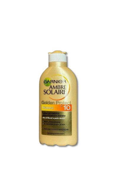 GARNIER Ambre Solaire Golden Protect Latte Protettivo Ultra-Idratante IP10 200ml