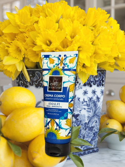 Lady Venezia Crema Corpo Idratante e Profumata Amalfi Cedro e Bergamotto 200ml